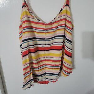 Torrid camisol Sz 2 Striped Multi Color